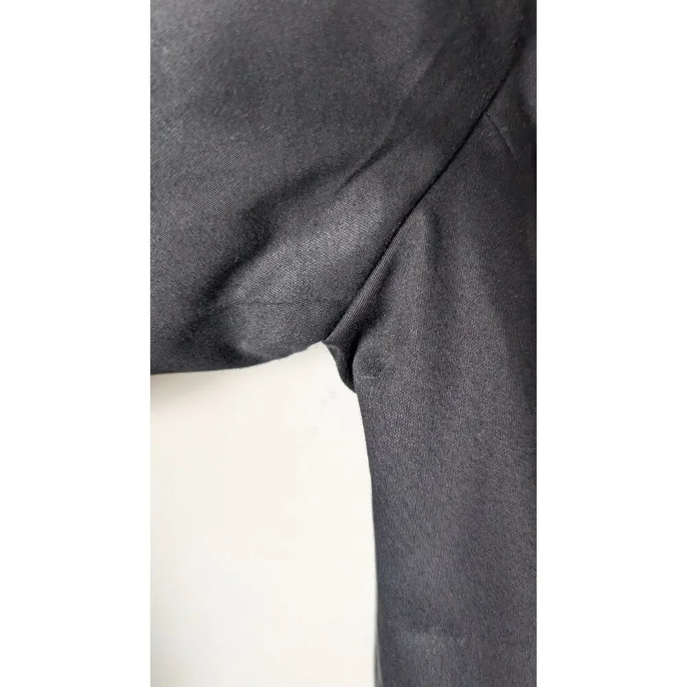 Valerie Bertinelli Black White Peplum Lady Jacket Heritage Prep Blazer Academia